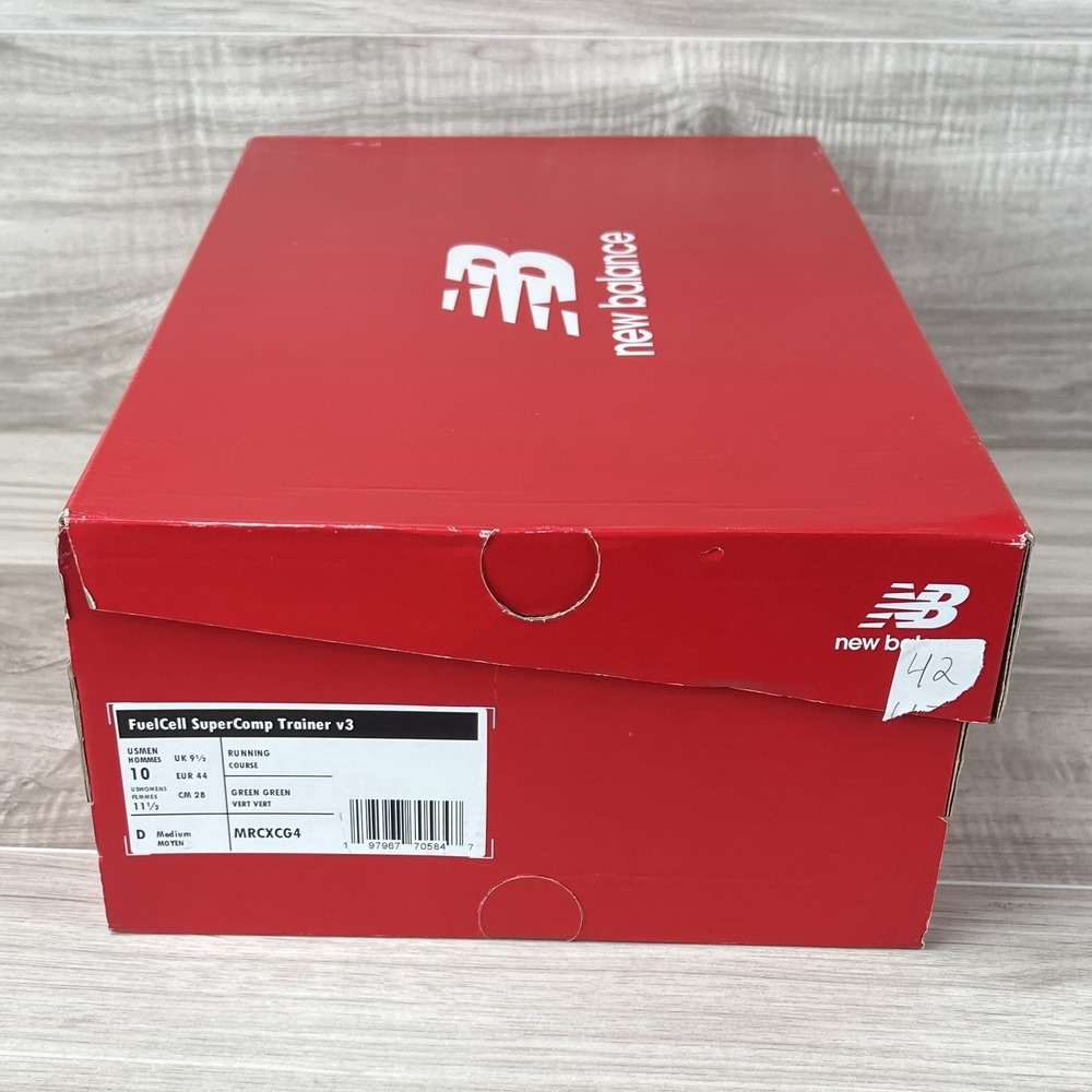 New Balance FuelCell SuperComp Trainer v3 Melon Water MRCXCG4 Men's Size 10 - Picture 10 of 10